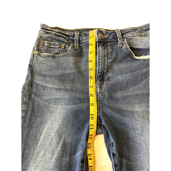 Pistola Jeans Women's Skinny High Rise Size 30 Blue Distressed Stretch - Picture 5 of 9